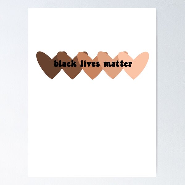 Item preview, black lives matter hearts designed and sold by thehalfwayblog.