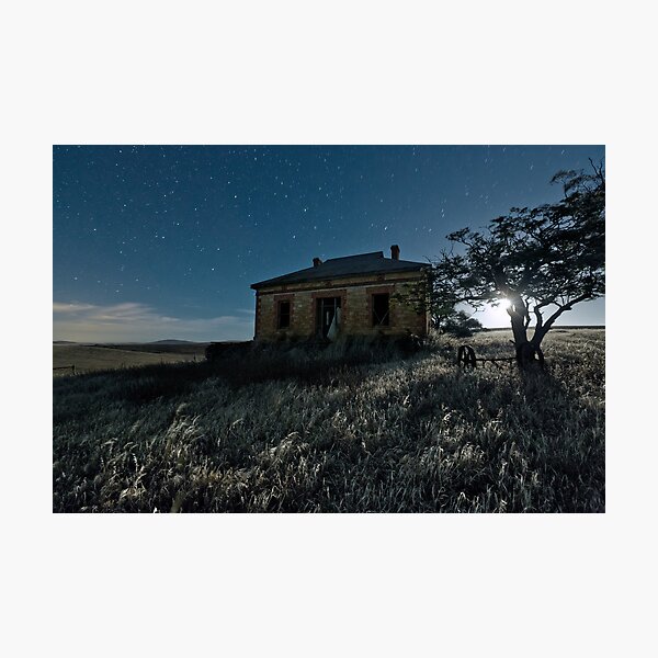 Item preview, Abandoned Burra Homestead, and Moonset designed and sold by pablosvista2.