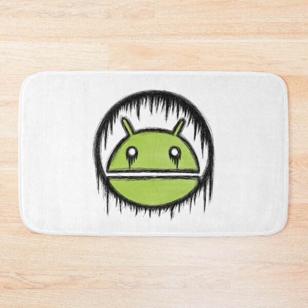 Item preview, Android logo face emo sketch black outline with color designed and sold by sfantujimmy.