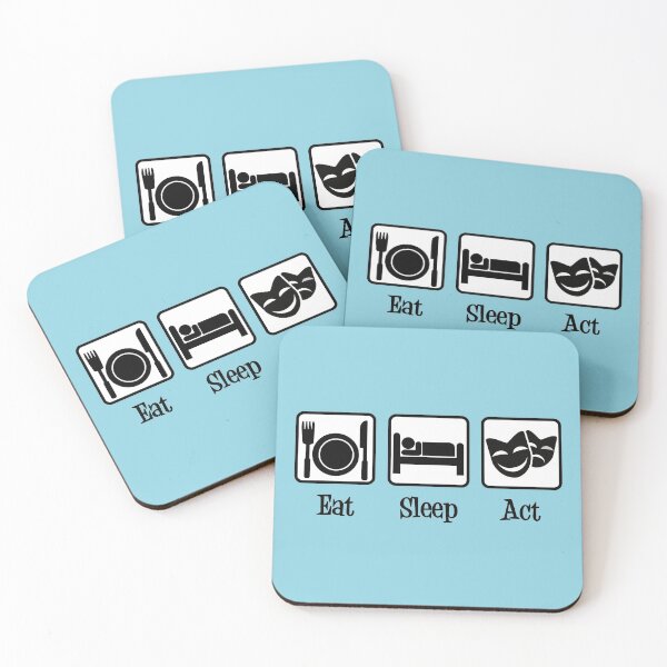 Item preview, Eat Sleep Act Funny Theatre Actor designed and sold by Epic Love Designs.