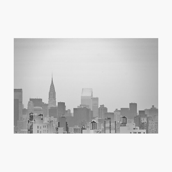 New York City - Looking Sketchy Photographic Print