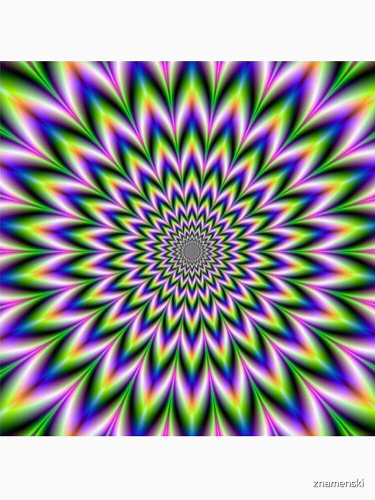 Psychedelic, Optical art, Op art, Vibration by znamenski