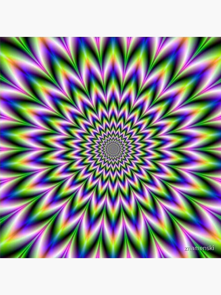Psychedelic, Optical art, Op art, Vibration by znamenski