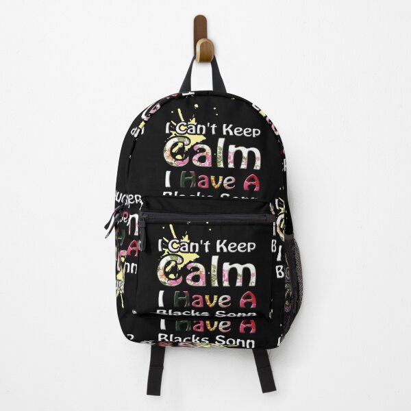 Item preview, I Can't Keep Calm I Have A Black Son Shirt,Equality Shirt,Clothing,funny gym shirt,F-BOMB Mom,mom with tattoos, designed and sold by benjhod.