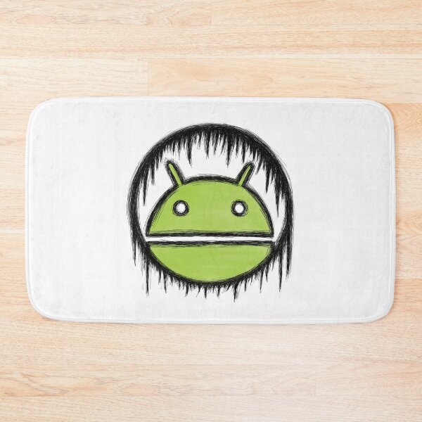 Item preview, Android logo face sketch black outline with color designed and sold by sfantujimmy.