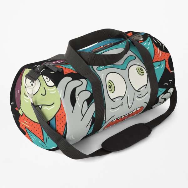 rick and morty gym bag