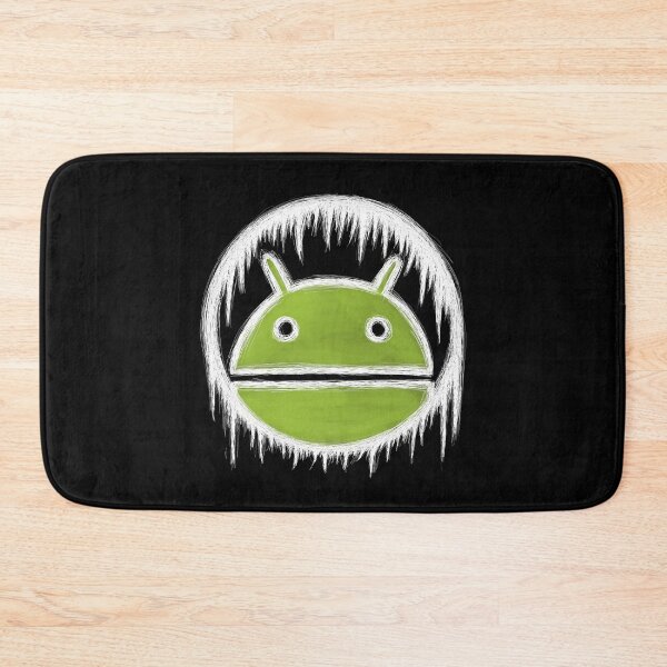 Item preview, Android logo face sketch white outline with color designed and sold by sfantujimmy.