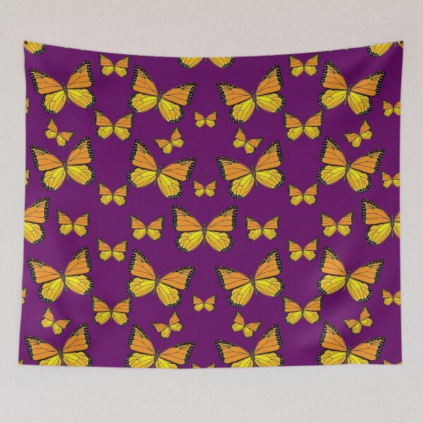 Item preview, Kate Munns Butterfly Seamless Pattern Purple designed and sold by Katemunns.