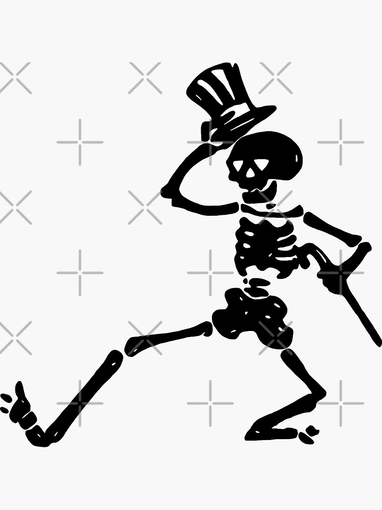 Dancing Skeleton Grateful Dead Fanart by ggirl521