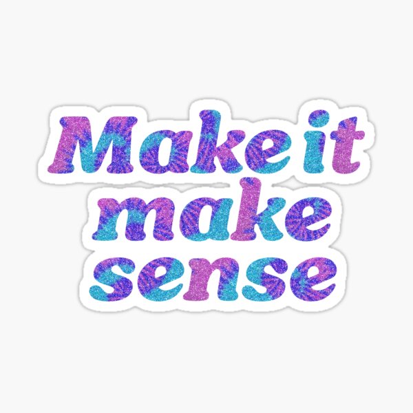 Artikel-Vorschau von Machen Sie es Sinn Glitter Tie Dye Design, designt und verkauft von ItsMemeMachine.