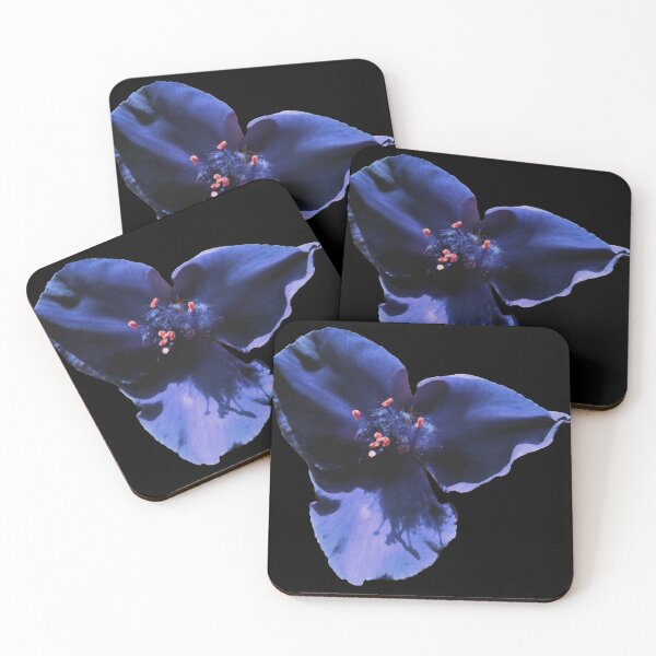 Item preview, Dark Blue Spiderwort Flower designed and sold by WildandDivine.