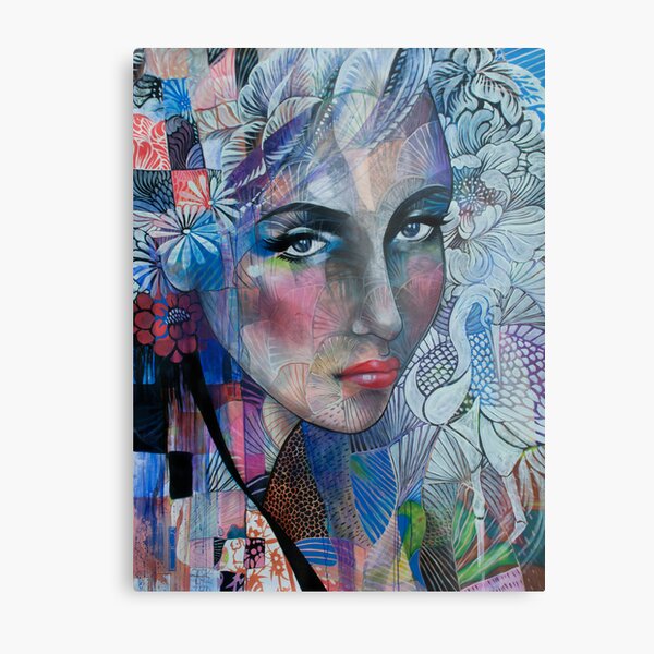 'Charlotte' Metal Print