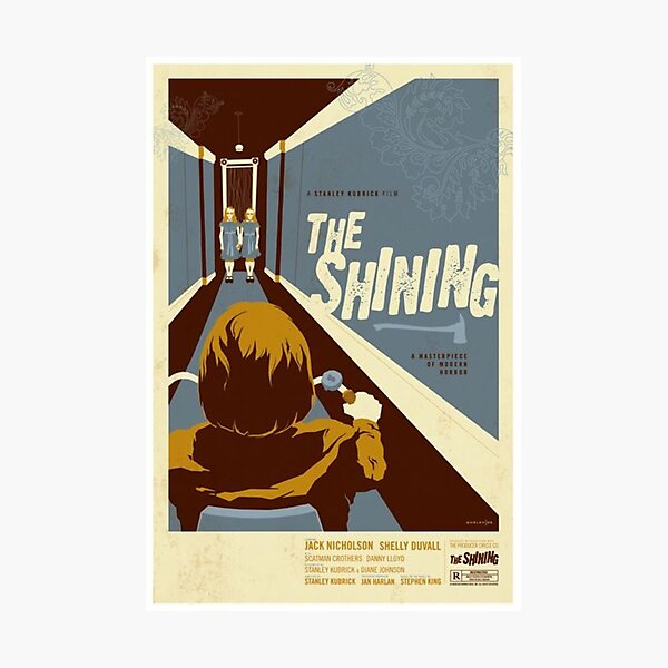 the shining classic film poster Photographic Print