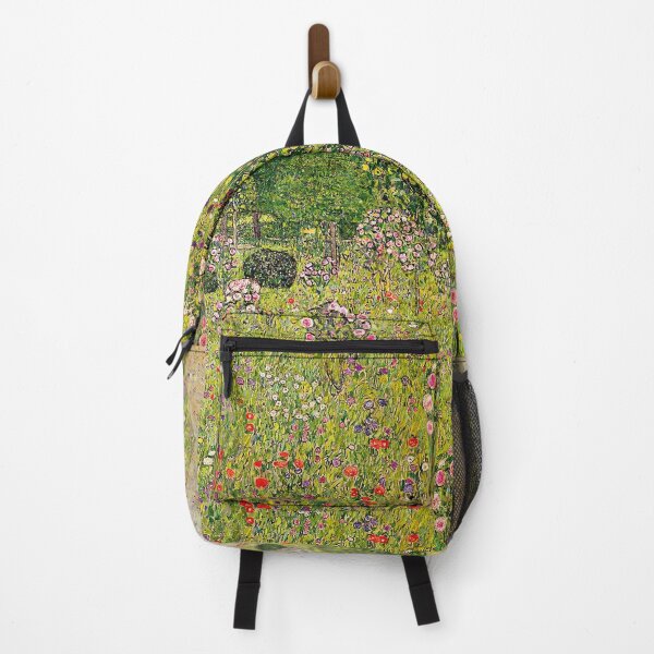 Item preview, Gustav Klimt - Orchard With Roses - Beautiful floral landscape designed and sold by NewNomads.