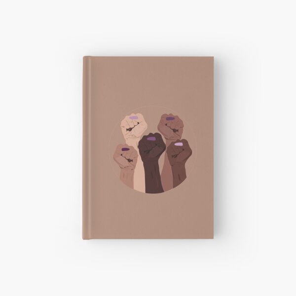 Fists Hardcover Journals Redbubble - lovely superstar hair in brown roblox