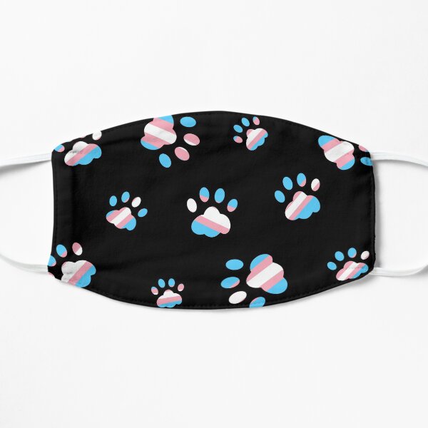 Trans Pride Paws Mask