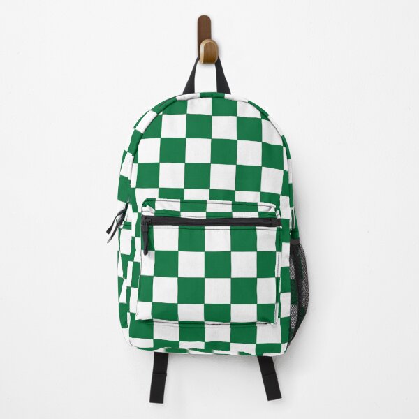 Item preview, Saudi Arabian National Colors | Plaid Pattern - Matt Dark Green and White designed and sold by Dator-Abstracts.