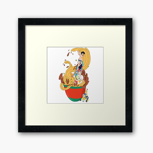 Surfin the Bowl, Baby Framed Art Print