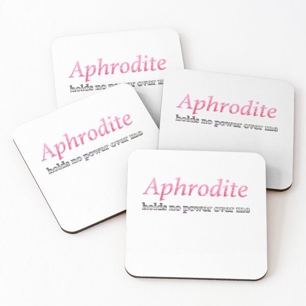 Item preview, Aphrodite Holds No Power Here (AroAce!) designed and sold by OSPYouTube.