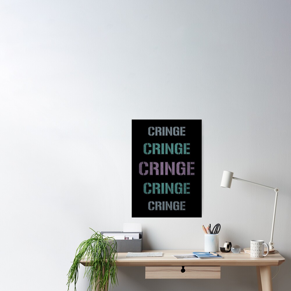 Cringe Attack funny Throw Pillow by shirtseller0703