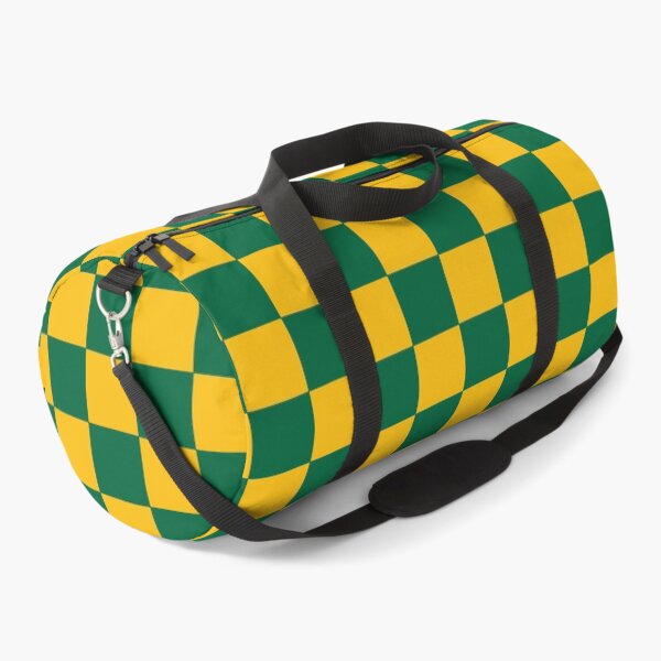 Item preview, African Union National Colors | Plaid Pattern - Matt Gold and Green (National Colours of Africa) designed and sold by Dator-Abstracts.