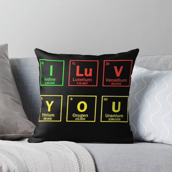 Item preview, I LOVE YOU chemical elements designed and sold by patriotazx.