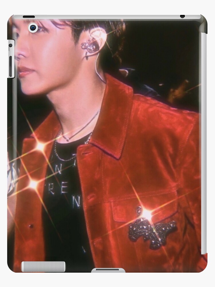 jhope red suit 90s aesthetic iPad Case & Skin for Sale by rebsunn