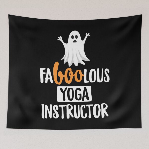 Item preview, Fa-boo-lous Yoga Instructor Funny Yoga T-Shirt Halloween designed and sold by 14thFloor.