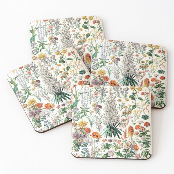Item preview, Adolphe Millot - Fleurs B - French vintage poster designed and sold by DejaVuStudio.