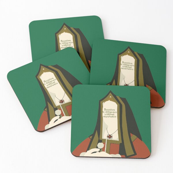 Item preview, Devotion is Diligence without Assurance - Elizabeth of York Quote designed and sold by LifeandTea.