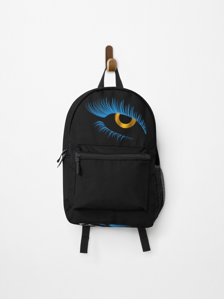 Thumbnail 1 of 3, Backpack, I SEE YOU designed and sold by Inkdbymaya.