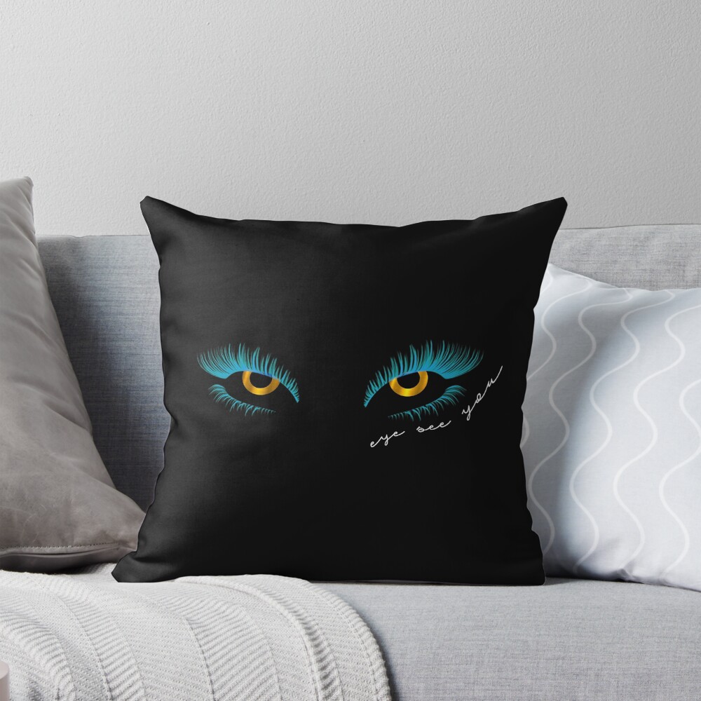 Item preview, Throw Pillow designed and sold by Inkdbymaya.