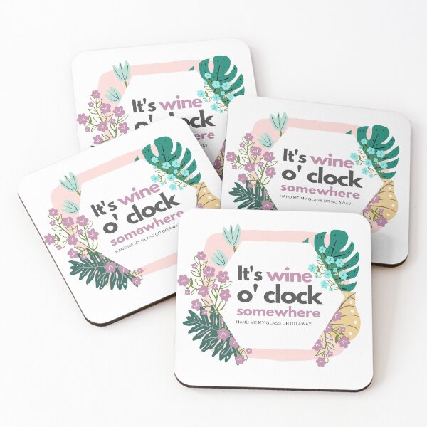 Item preview, Wine O'clock Somewhere designed and sold by KaymediaDesign.