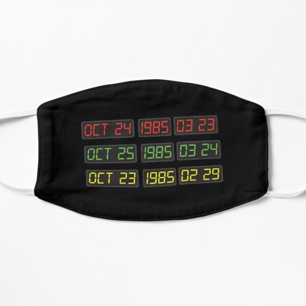 Back to the 80s by Time Travel Machine Mask