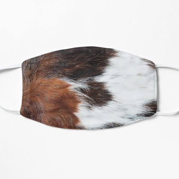 Scottish Highland Cow Cowhide Mask