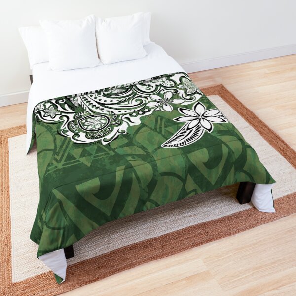 hawaiian print bedspreads
