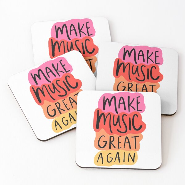Item preview, make music great again red designed and sold by Julie Wakefield.