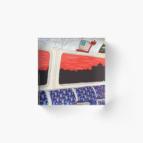View from London Jubilee Line Acrylic Block