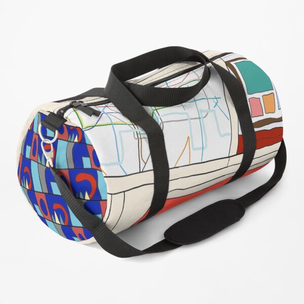 View from London Jubilee Line Duffle Bag