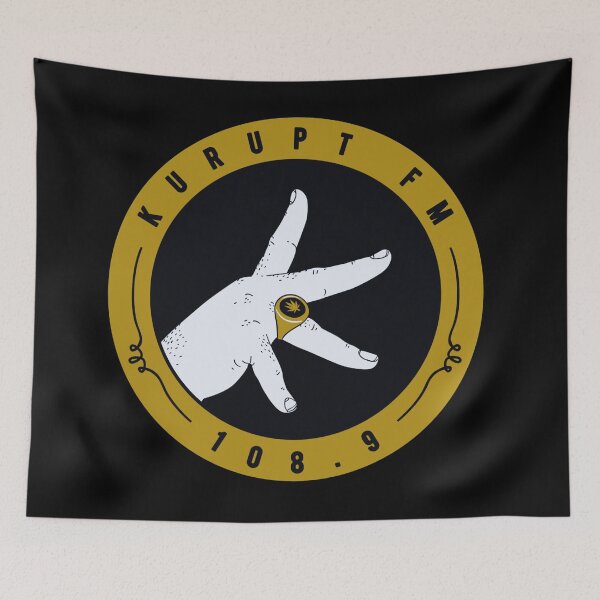 Item preview, Kurupt Fm logo as seen on People just do nothing designed and sold by PG Illustration.