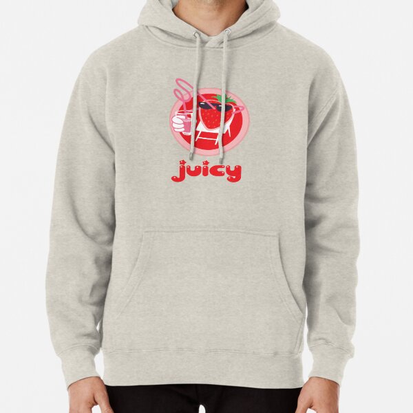 Juicy Strawberry! Pullover Hoodie