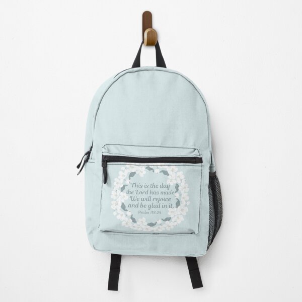 Item preview, Beautiful Christian Psalm 118:24 Bible Verse Floral designed and sold by Epic Love Designs.
