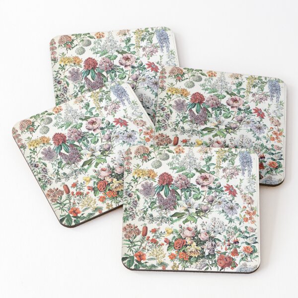 Item preview, Adolphe Millot - Fleurs C - French vintage poster designed and sold by DejaVuStudio.