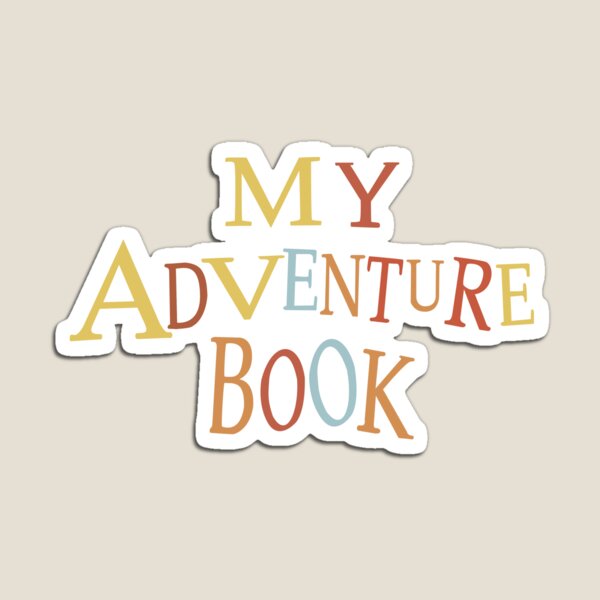 My adventure book sticker  Sticker by Album, Redbubble