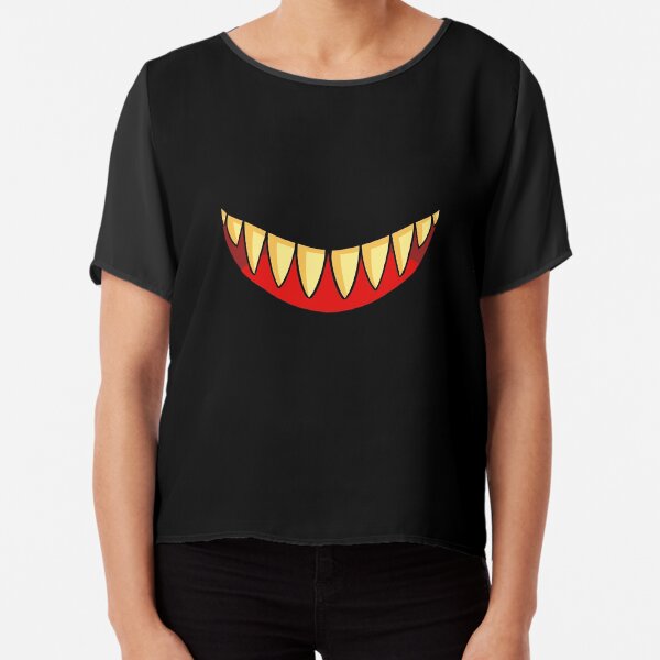 Evil Smile Chiffon Top