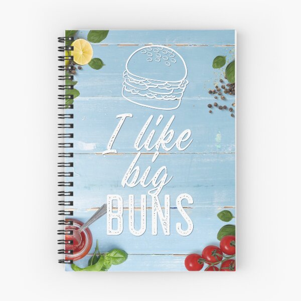 Item preview, I Like Big Buns Funny Hamburger Food Quote designed and sold by MarkusShirts.