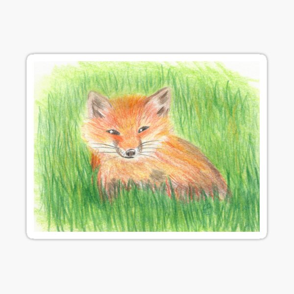 Item preview, Little fox designed and sold by EleonorArte.