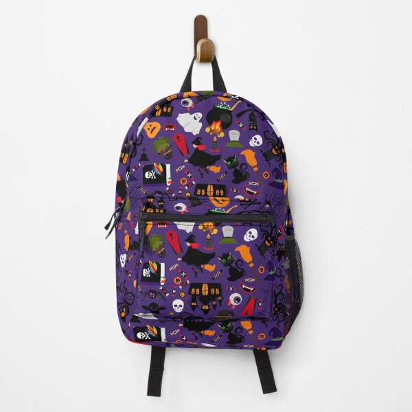 Item preview, Halloween pattern with purple background designed and sold by TheSimpleMan.