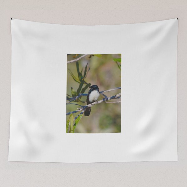 Item preview, Birds A willie wagtail bird - portrait designed and sold by Jason Gilbert.