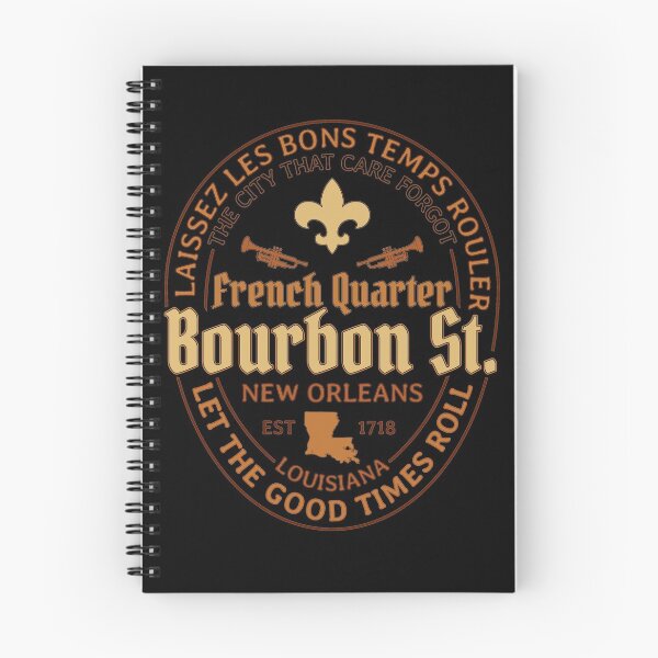 Item preview, French Quarter Bourbon Street New Orleans Laissez Les Bons Temps Rouler Souvenir Gift designed and sold by miworldapparel.
